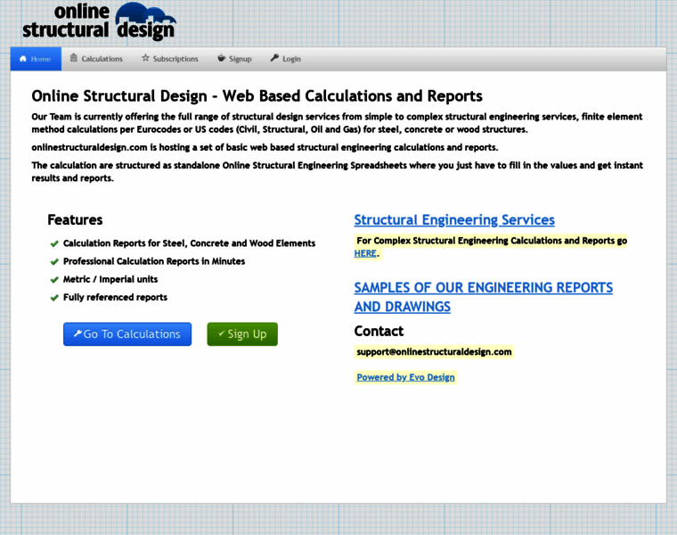 Onlinestructuraldesign.com thumbnail