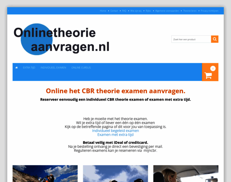 Onlinetheorieaanvragen.nl thumbnail