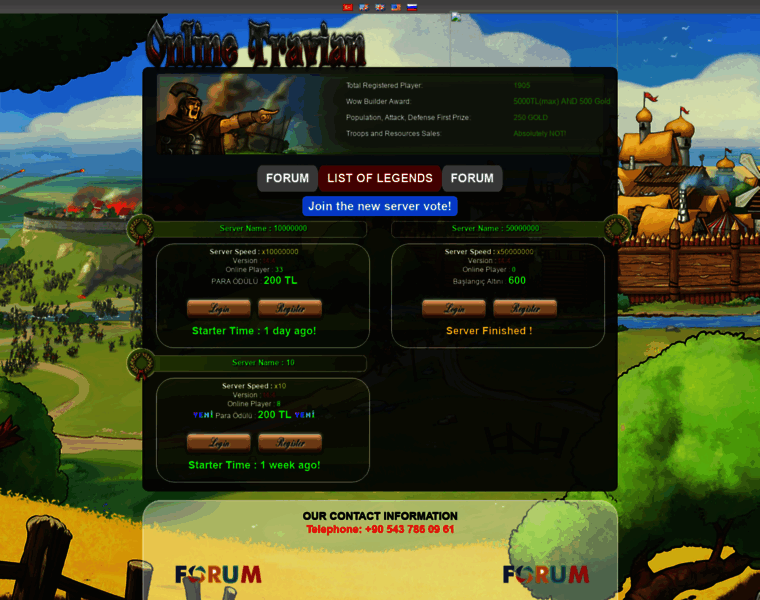 Onlinetravian.com thumbnail