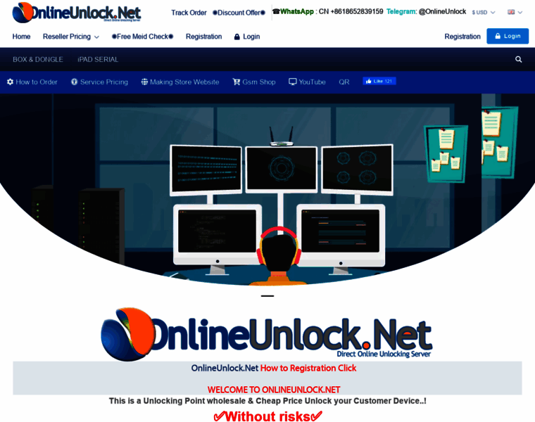 Onlineunlock.net thumbnail