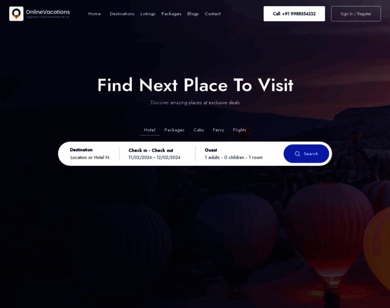 Onlinevacations.in thumbnail Onlinevacations.in thumbnail