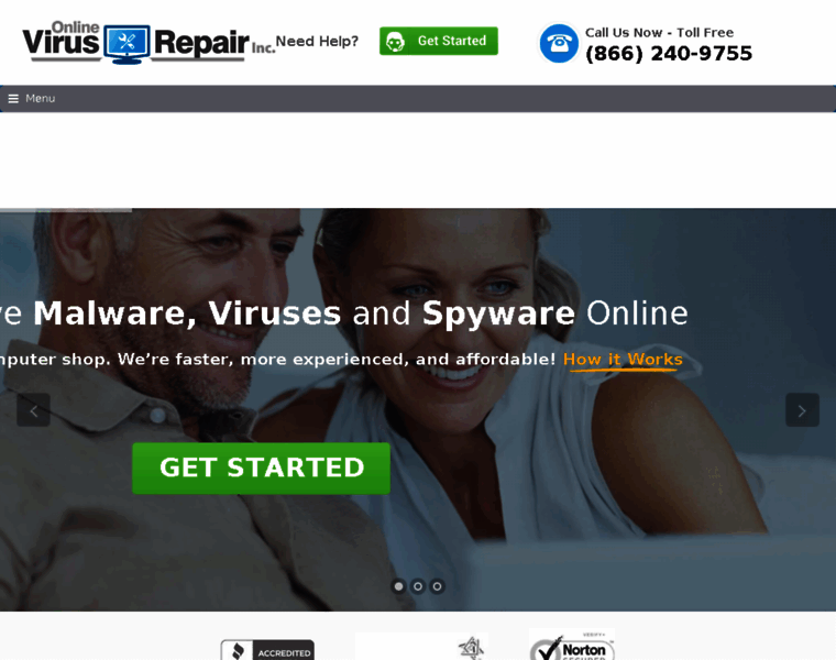 Onlinevirusrepair.com thumbnail