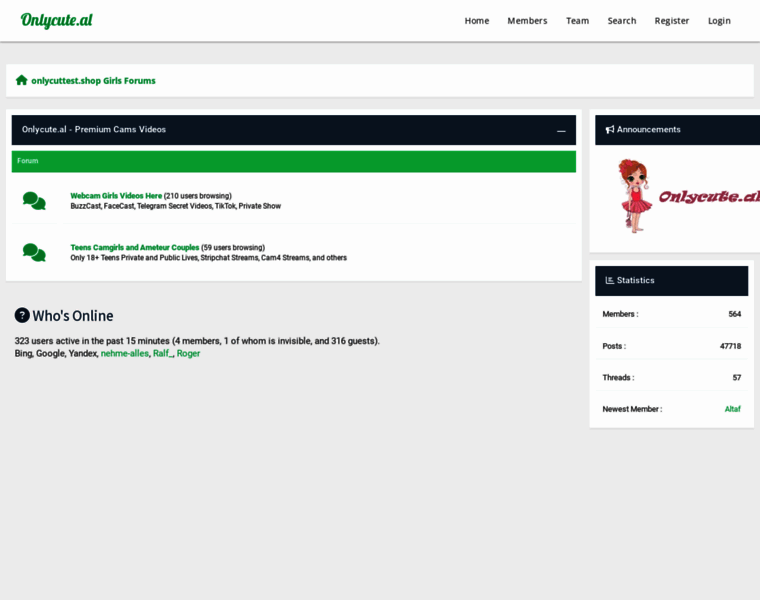 Onlycuttest.shop thumbnail