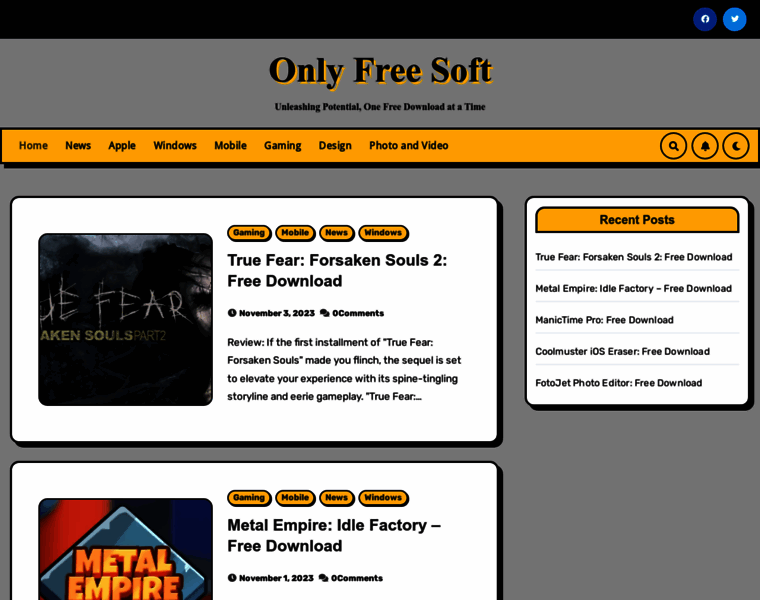 Onlyfreesoft.net thumbnail