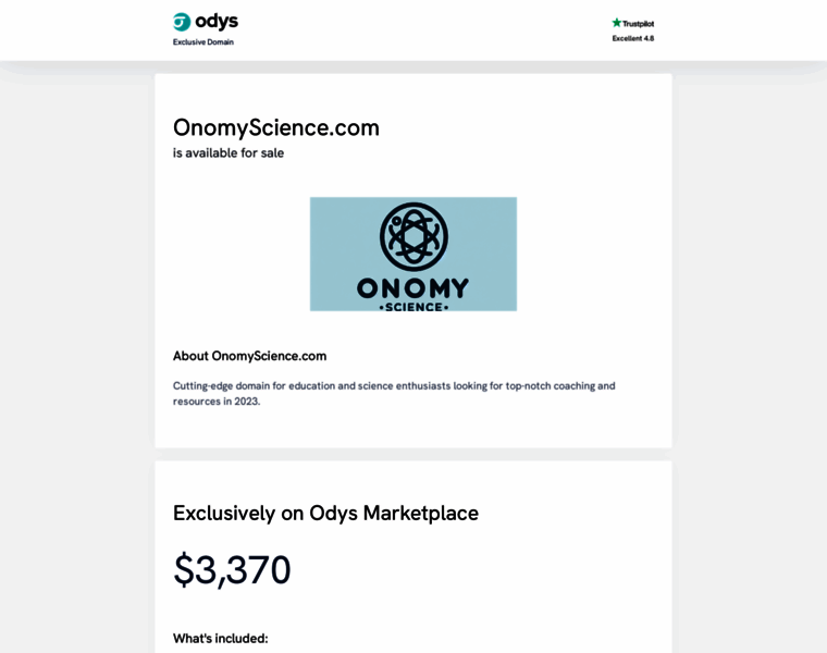 Onomyscience.com thumbnail Onomyscience.com thumbnail