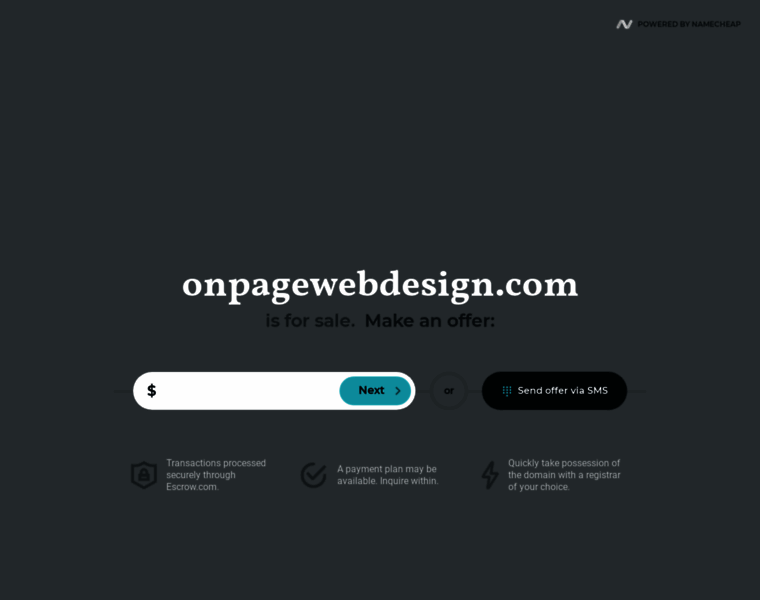 Onpagewebdesign.com thumbnail