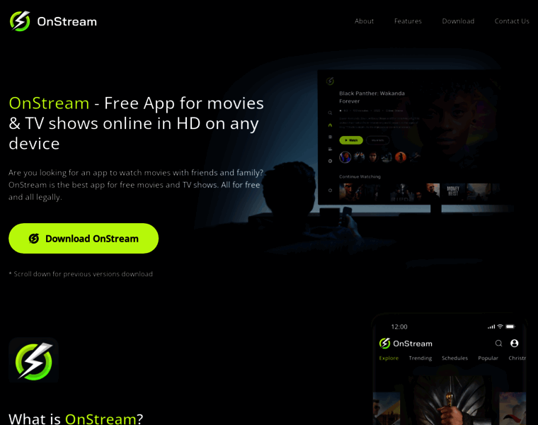 onstream.so at WI. OnStream - Streaming App for free Movies and TV Shows!