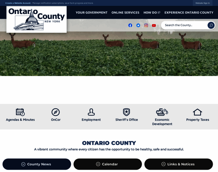 Ontariocountyny.gov thumbnail