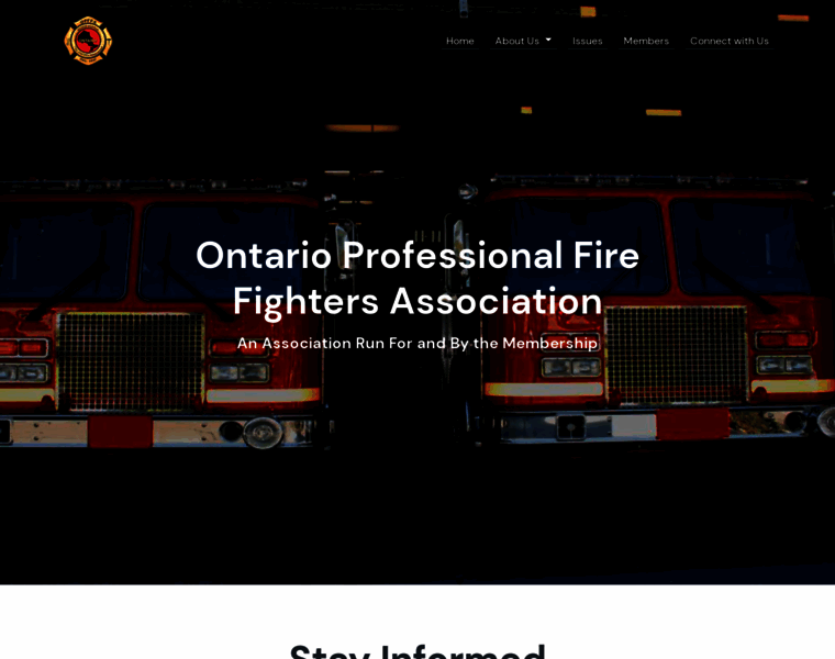 Ontariofirefighters.org thumbnail