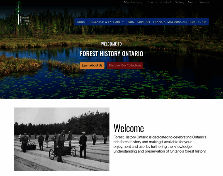 Ontarioforesthistory.ca thumbnail