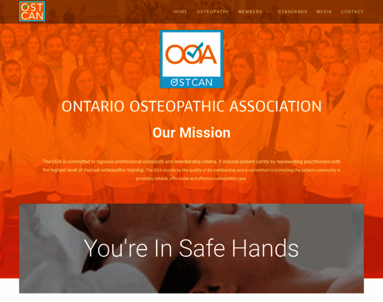 Ontarioosteopaths.ca thumbnail