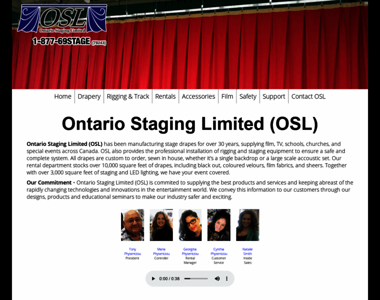 Ontariostaging.com thumbnail