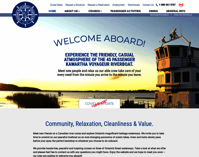 Ontariowaterwaycruises.com thumbnail