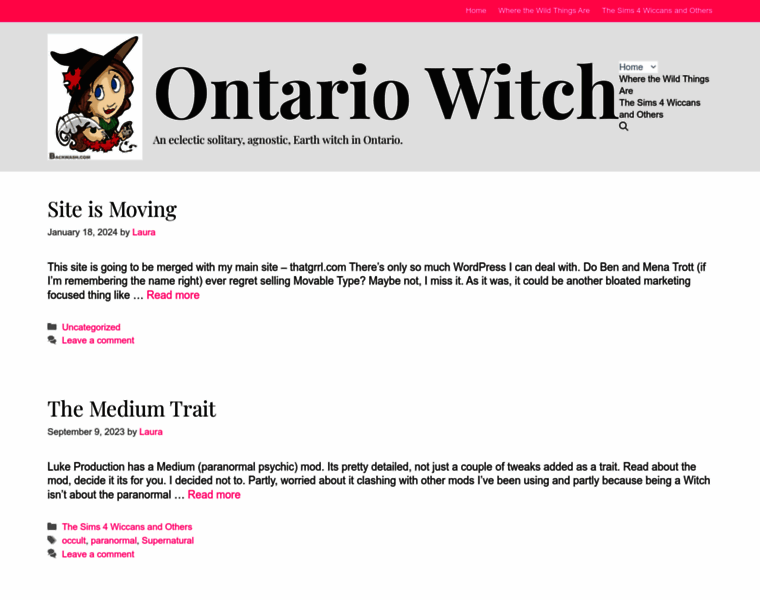Ontariowitch.com thumbnail
