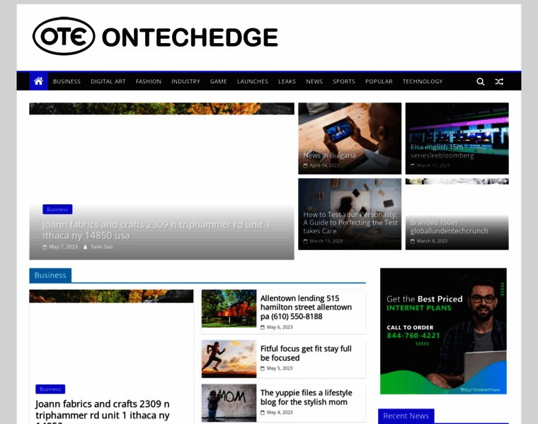 Ontechedge.com thumbnail