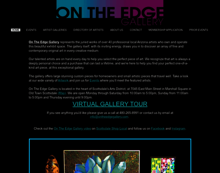 Ontheedgegallery.com thumbnail