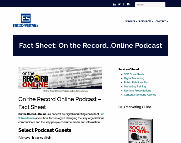 Ontherecordpodcast.com thumbnail