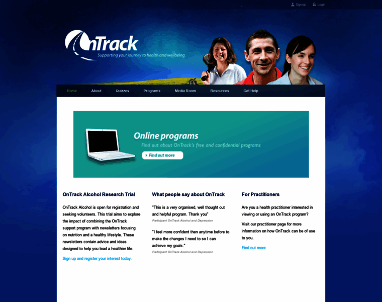 Ontrack.org.au thumbnail