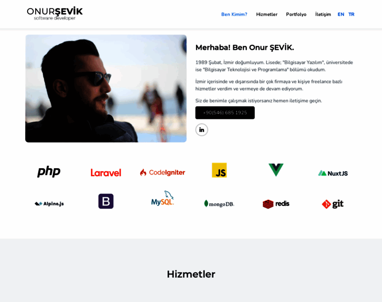 Onursevik.com thumbnail