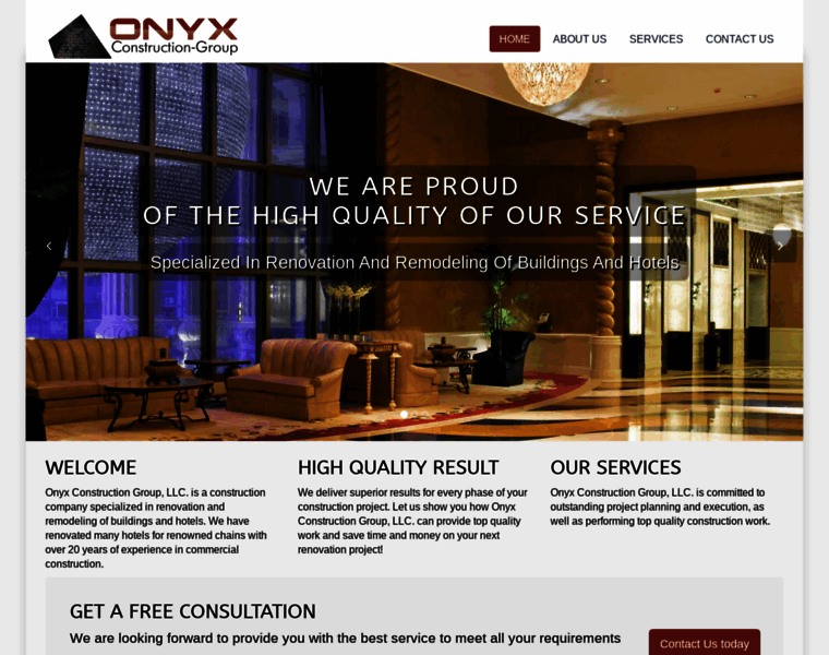 Onyx-constructiongroup.com thumbnail