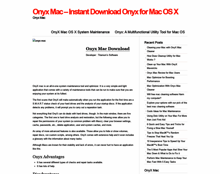 Onyxmac.com thumbnail