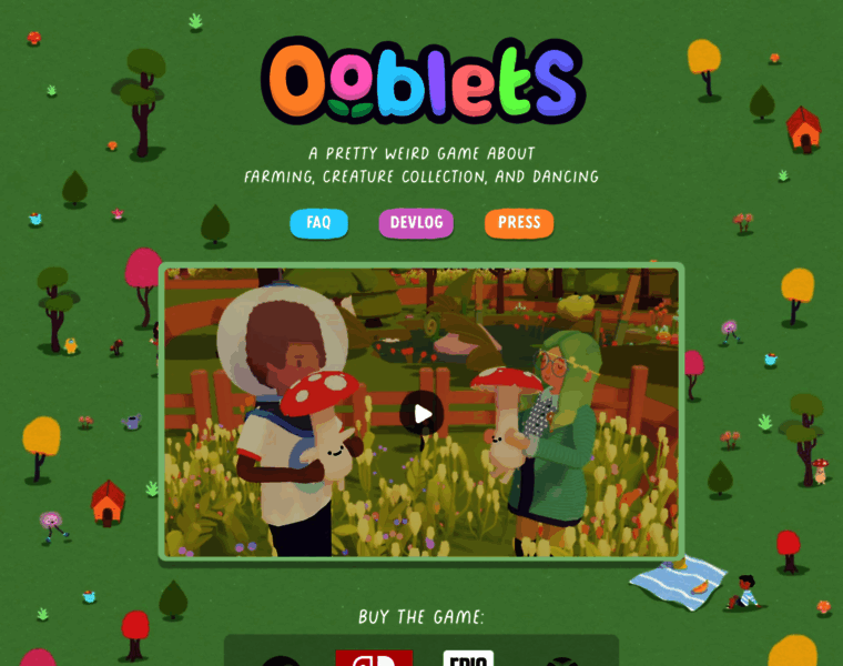 Ooblets.com thumbnail