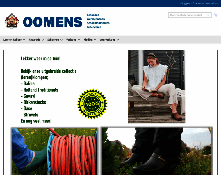 Oomens-lederhandel.nl thumbnail