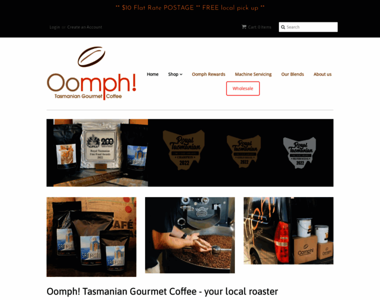 Oomphcoffee.com.au thumbnail