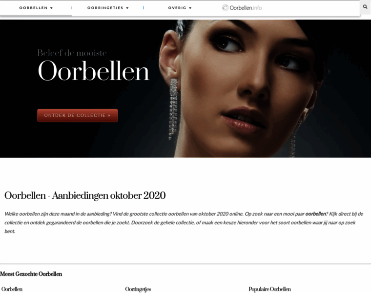 Oorbellen.info thumbnail