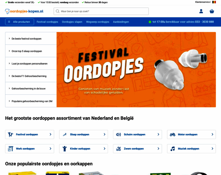 Oordopjes-kopen.nl thumbnail