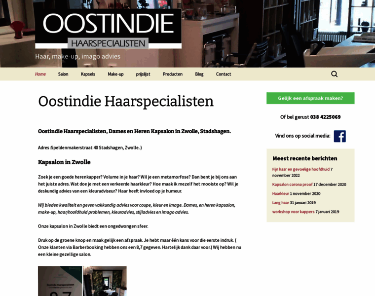 Oostindiehaarspecialisten.nl thumbnail