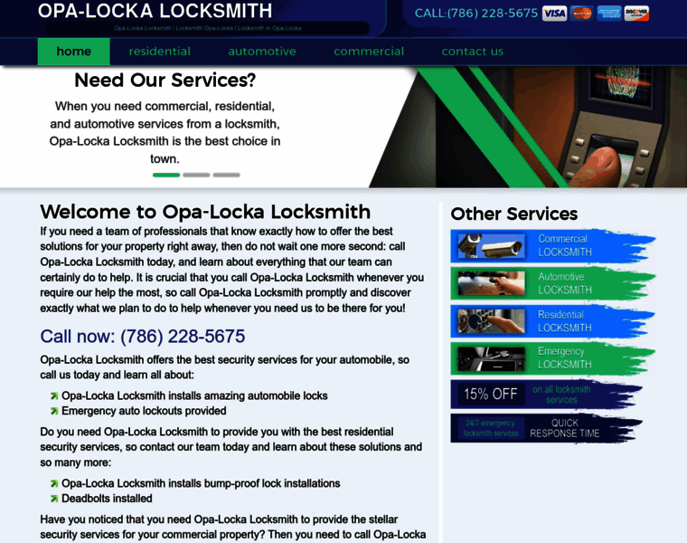 Opa-lockalocksmith.com thumbnail
