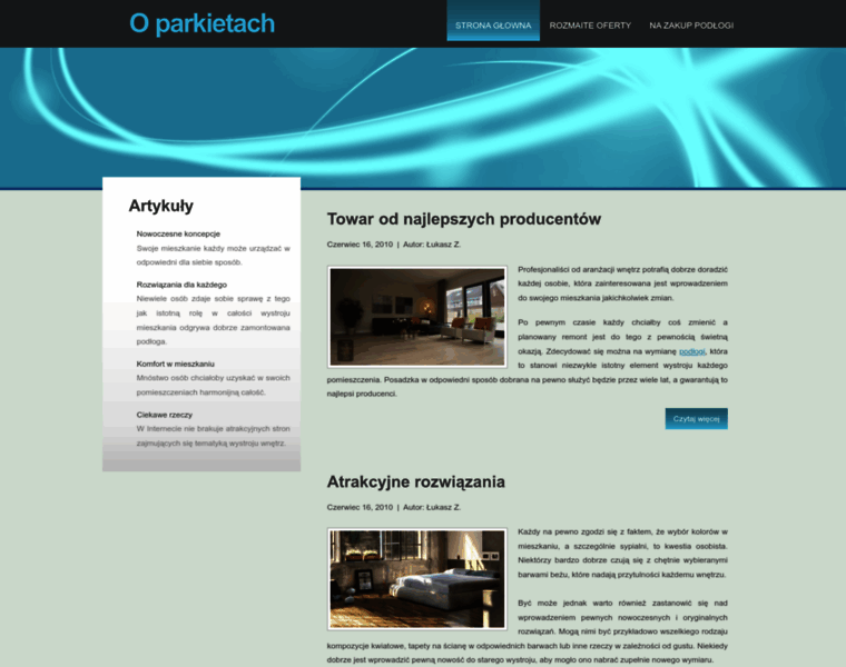 Oparkietach.pl thumbnail