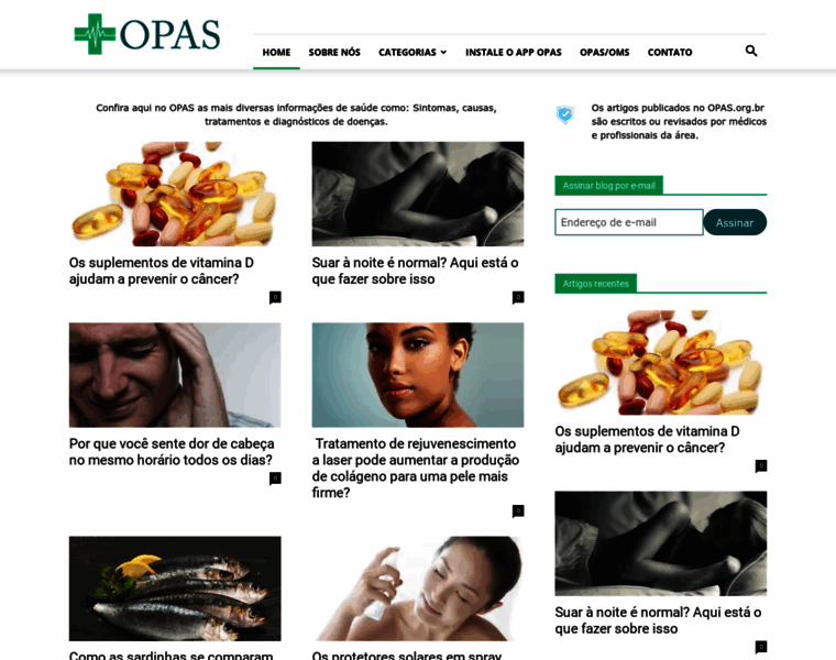 Opas.org.br thumbnail