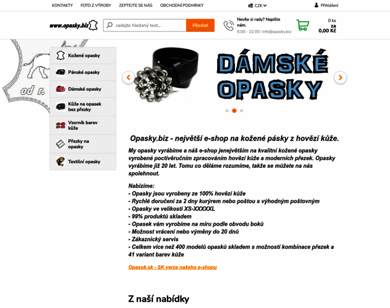 Opasky.biz thumbnail
