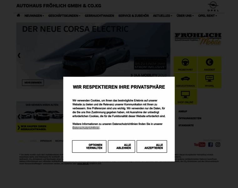 Opel-froehlich-koblenz.de thumbnail