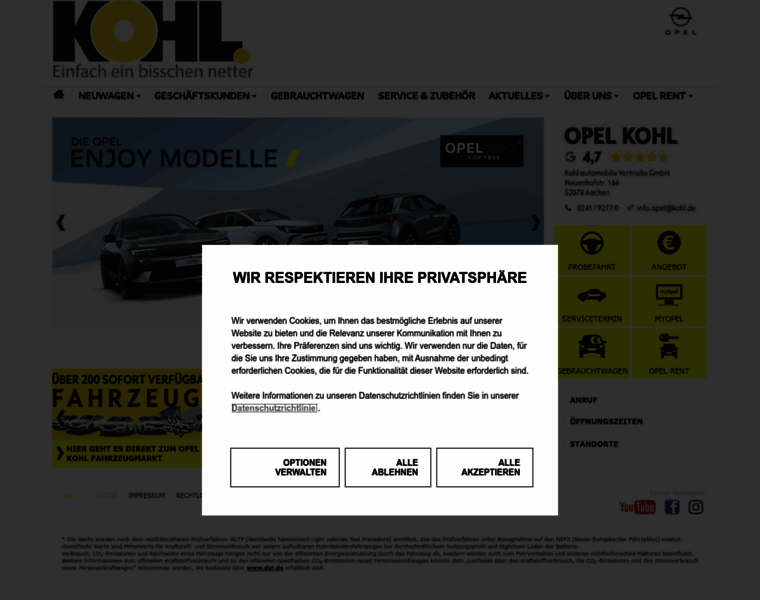 Opel-kohl-aachen.de thumbnail