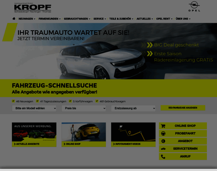 Opel-kropf.de thumbnail