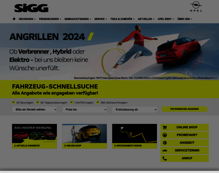 Opel-sigg.de thumbnail