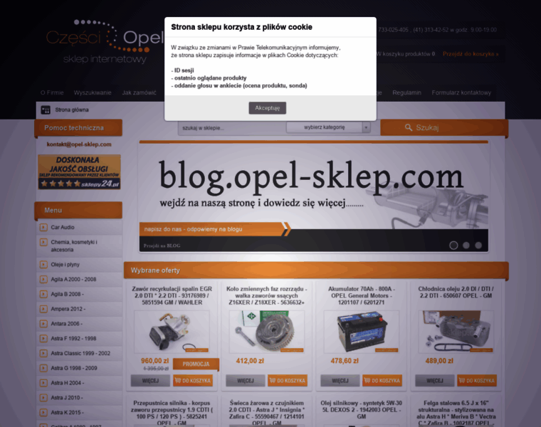 Opel-sklep.com thumbnail