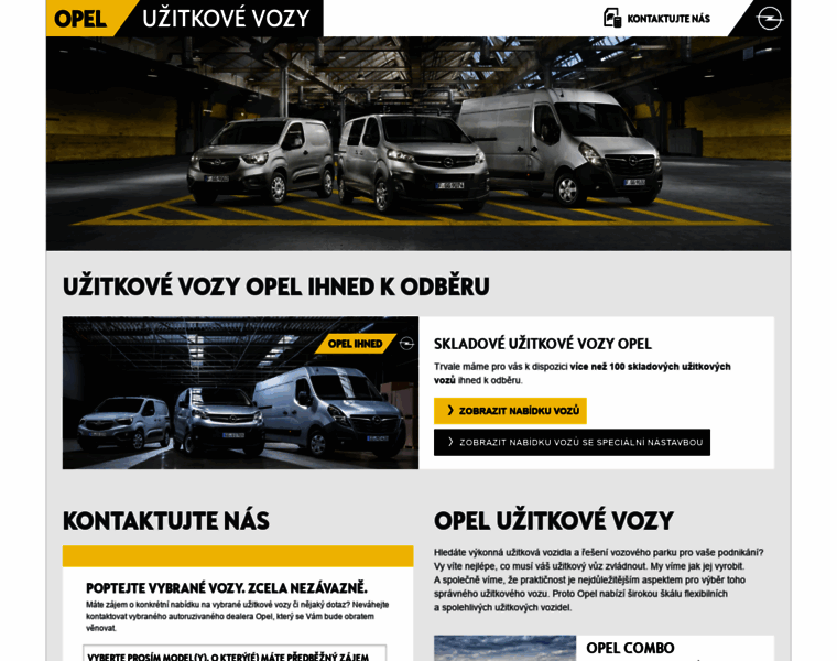 Opel-uzitkove.cz thumbnail