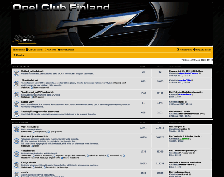 Opelclubfinland.fi thumbnail