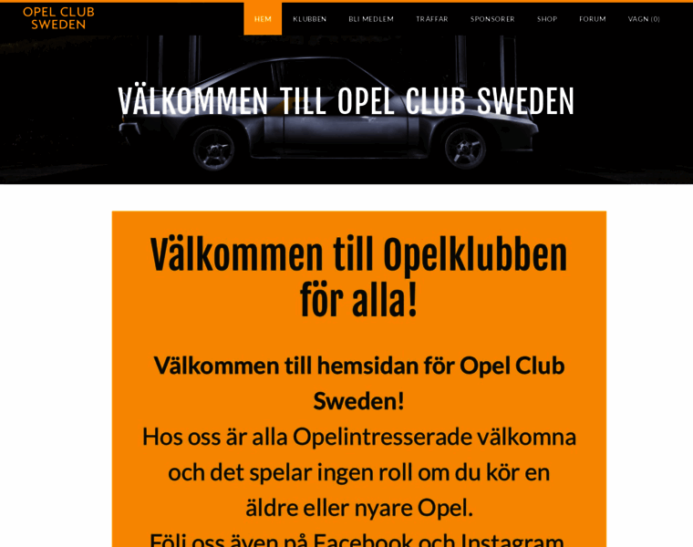Opelclubsweden.com thumbnail