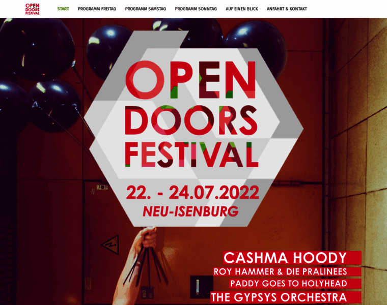 Open-doors-festival.de thumbnail