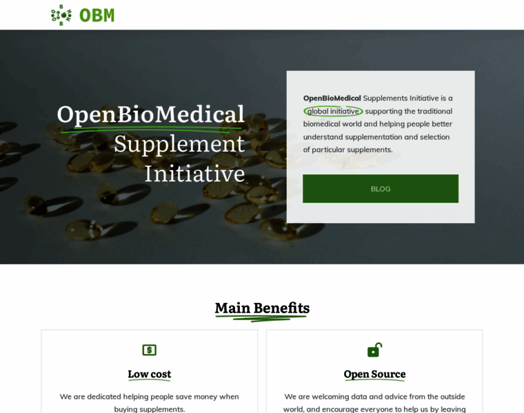 Openbiomedical.org thumbnail