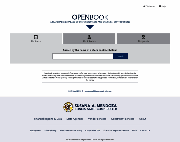 Openbook.illinoiscomptroller.gov thumbnail