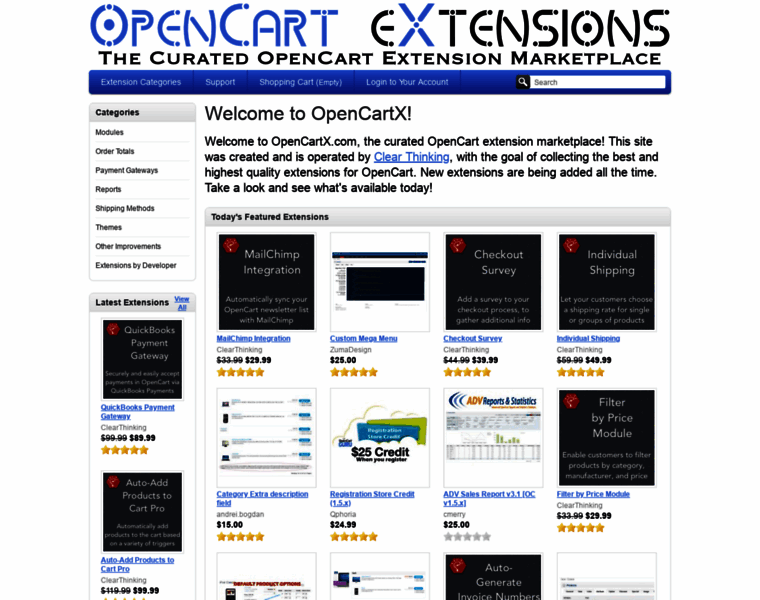 Opencartx.net thumbnail