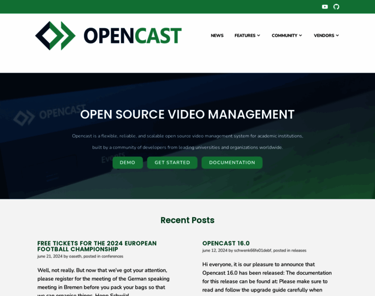 Opencast.org thumbnail