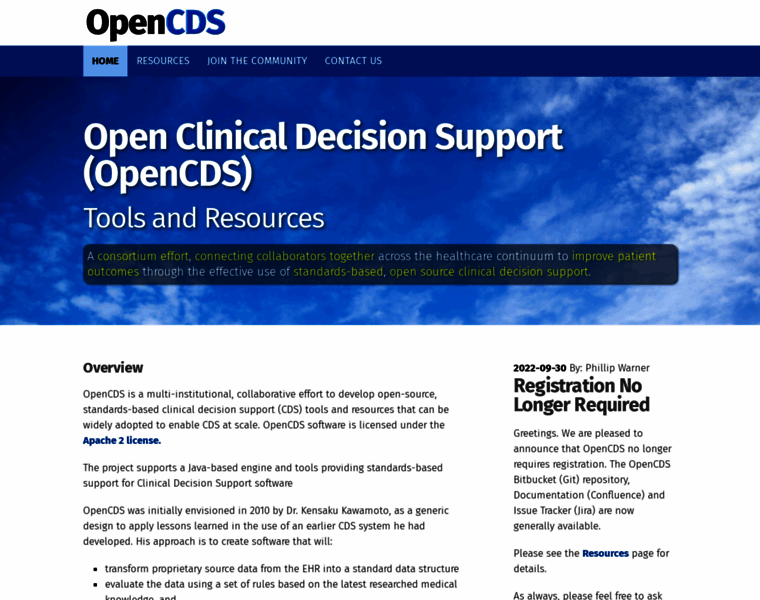 Opencds.org thumbnail