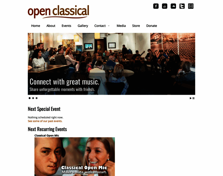 Openclassical.org thumbnail